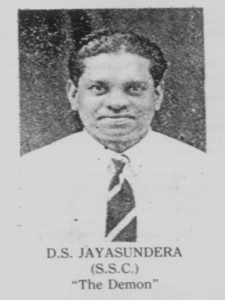 D.S. Jayasuriya